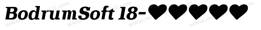 BodrumSoft 18字体转换